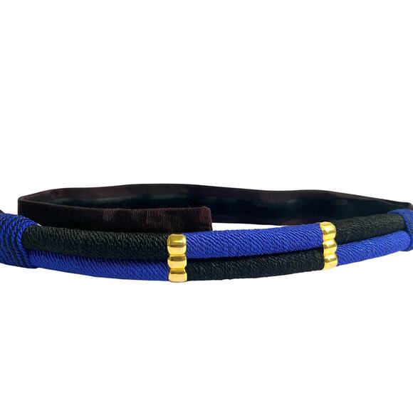 Vintage 80s Carolyn Tanner Designs Adjustable Waist Belt - Picture 4 of 9